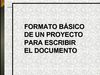 Formato de Proyecto
