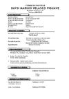 Curriculum Vitae 