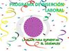 INSERCIÓN