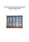 Armoire Dressing Rangement peint
