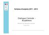 Education nationale - schéma des emplois 2011-2013