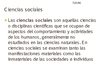 ciencias sociales