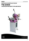 Tronçonneuse à Fraise Scie SIDAMO TS 250