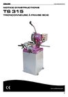 Tronçonneuse à Fraise Scie SIDAMO TS 315