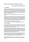 La evaluación