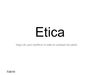 Etica
