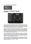 Samsung TL500/EX1 Review