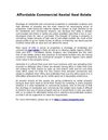 Affordable Commercial Rental Real Estate