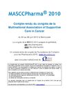 MASCCPharma® 2010 - EFP - Européenne de Formation pour les Pharmaciens