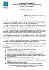 Projeto de Lei do FMC - Consulta Pública