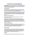Pre-Requisites for affiliate marketing