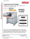 Intimus 16.50 1/4 x 5/8 2 Industrial Shredder Specs
