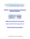 642-813 Practice Exam Test Questions