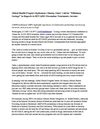 Global Health Progress Epitomizes Clinton, Gates' Call for "Efficiency Savings" In Regards to HIV/AIDS Prevention...