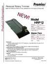 Premier Hrp12 Perfi Cut Personal Rotary Trimmer Specs