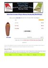 Swiss Gear Crevasse 0-Degree Mummy Sleeping Bag (Rust Orange)