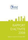rapport activité 2008 MVE