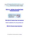 NS0-101 Practice Exam Test Questions