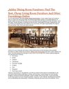 Ashley Dining Room Furniture Find The Best, Cheap Living Room Furniture And Other Furnishings Online