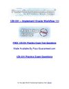 1Z0-231 Practice Exam Test Questions