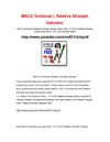 MACD Technical & Relative Strength Indicator Video of the 4 T's EOD Relative Strength System July Example Trades