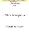 L'elixir de longue vie (Honoré de Balzac)