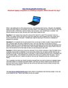 Notebook laptop computers or a Desktop computer. Which Should You buy?