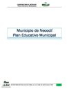 PLAN EDUCATIVO MUNICIPAL - NECOCLÍ-ANTIOQUIA