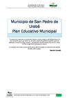 Plan Educativo Municipal- San Pedro de Urabá- Antioquia