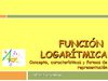 Material de Lectura Obligatorio - Modulo VI: Función Logarítmica - "T@ller Funcion@ndo"