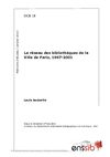 Biblothèques de Paris 1967 - 2001