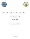 Network Security Checklist - Cisco Perimeter Router - 18 July 2008