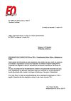 DECLARATION PROJET TBO du Représentant Syndical FO au CHSCT Carrefour Le Mans