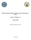 Network Security Checklist - General Layer 3 Infrastructure Switch - 18 July 2008