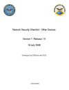 Network Security Checklist - Other Devices - 18 July 2008