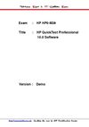 Test4pass HP HP0-M39 exam questions answers