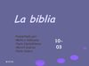 LA BIBLIA XP