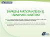 Empresas que intervienen