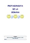 ALBUM PROTAGONISTA DE LA SEMANA 3 AÑOS