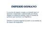 HISTORIA DEL IMPERIO ROMANO