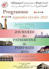 Brochure AF Port-Saïd septembre octobre 2010