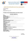Dossier inscription BNMPS / PAE 3