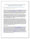 Fortune 100 Company Signs $3 Million Software Agreement With Clearwell Systems For In-House E-Discovery