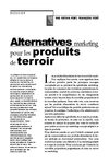 Alternatives marketing pour les produits de terroir
