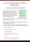 Eine Liste der Wordpress-Plugins