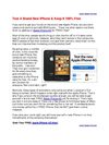 Test A Brand New Apple iPhone 4G and keep it free