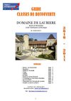 FICHES CLASSES LAURIERE 2011