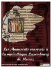 catalogue manuscrits