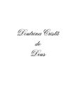 Doutrina Cristã de Deus