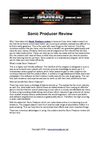 Sonic Producer Review